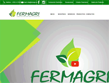 Tablet Screenshot of fermagri.com